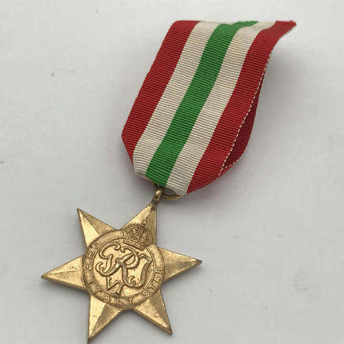 Set of 6 WW2 medals issued to 192571 E. Hunter