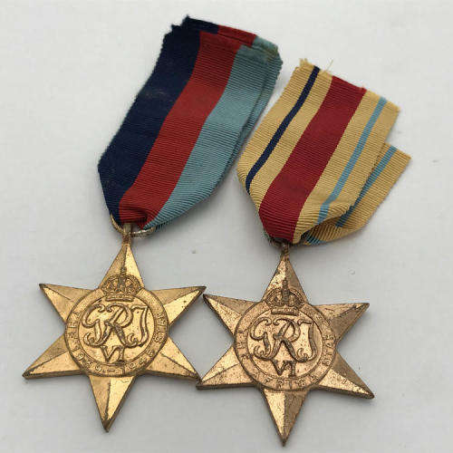 Set of 6 WW2 medals issued to 316017 R.J.C. Gardner