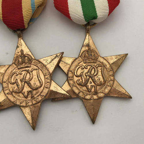 Set of 6 WW2 medals issued to 316017 R.J.C. Gardner