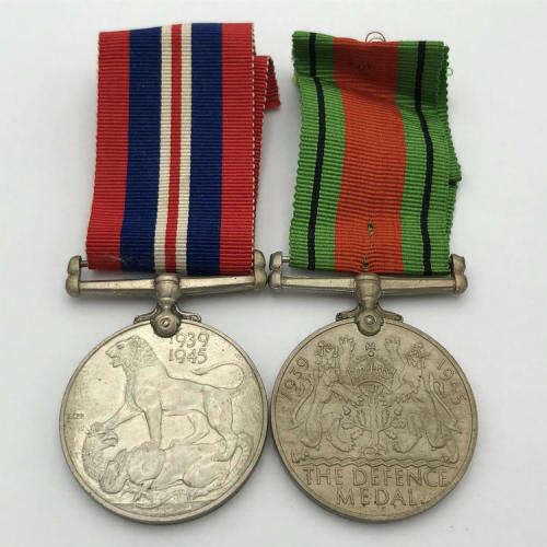 Set of 6 WW2 medals issued to 316017 R.J.C. Gardner
