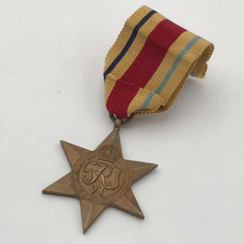 Set of 4 WW2 medals issued to C. 319477 H. van Wyk