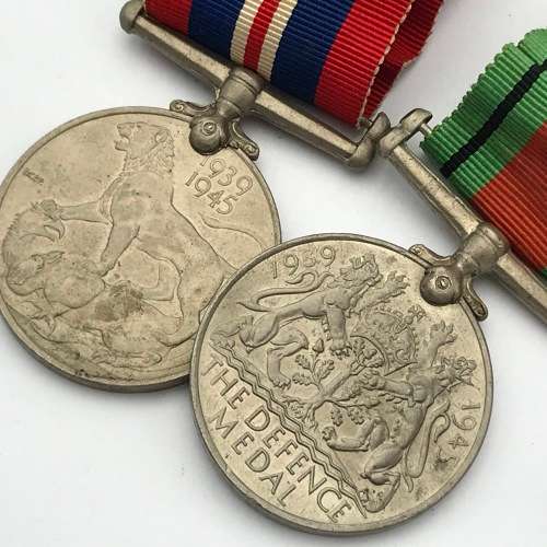 Set of 4 WW2 medals issued to C. 319477 H. van Wyk