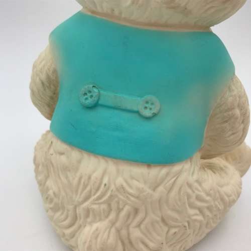 Vintage Rubber circus teddy bear