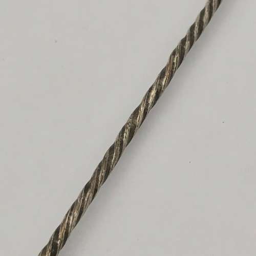 Vintage silver plated pickle fork