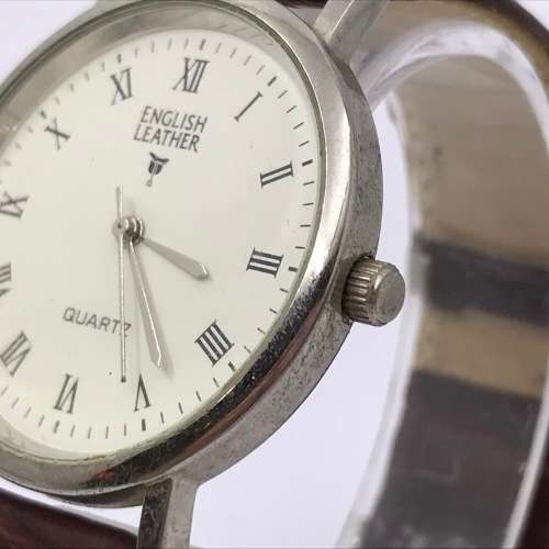 English Leather brand quartz mens watch - working