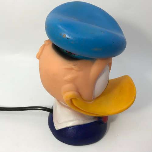Vintage Donald Duck Lamp - working - some damage