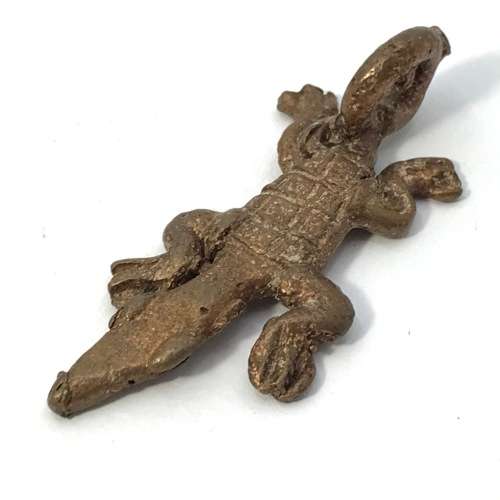 Lot of 7 vintage brass castings - Ashanti Tribe - lost wax method