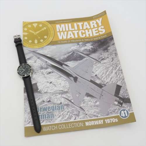 Military watches collection #41 - Norwegian Airman 1970`s quartz watch