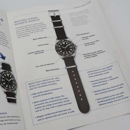 Military watch collection #30 - 1980`s Royal Navy Diver`s quartz watch