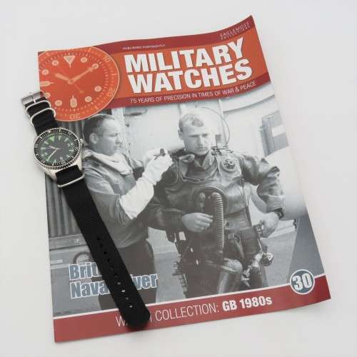 Military watch collection #30 - 1980`s Royal Navy Diver`s quartz watch