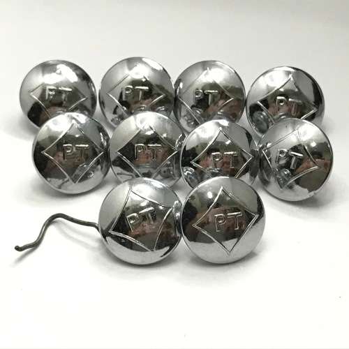 Lot of 10 x South Africa Post Office buttons