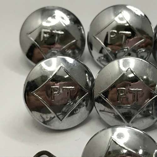 Lot of 10 x South Africa Post Office buttons