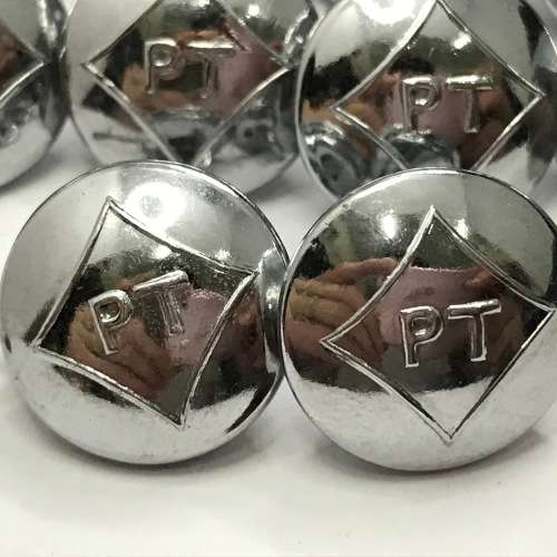 Lot of 10 x South Africa Post Office buttons