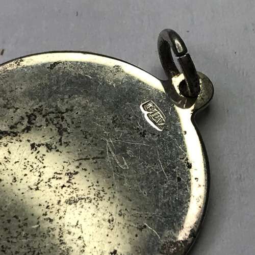 Sterling Silver pendant - can be inscribed - 2,7g