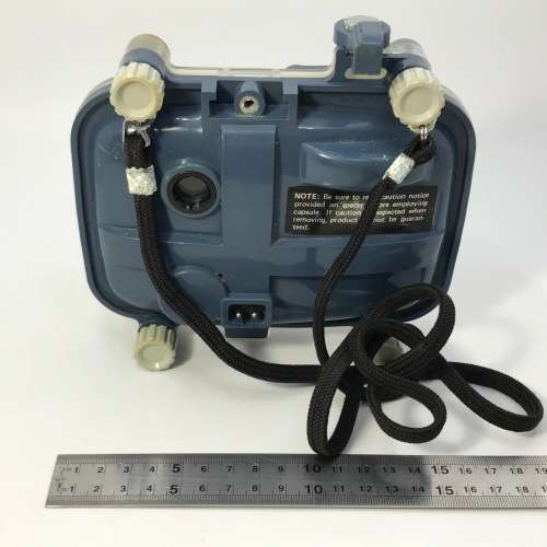 Kintage Konica C35 Marine 35mm camera with accessories in homemade case