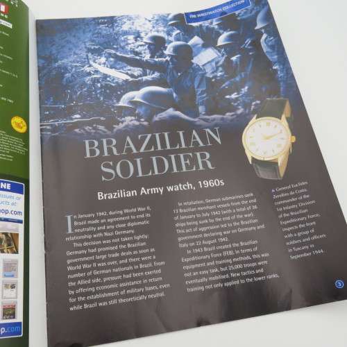 Military watch collection #20 - 1960`s Brazilian Army Soldier`s quartz watch