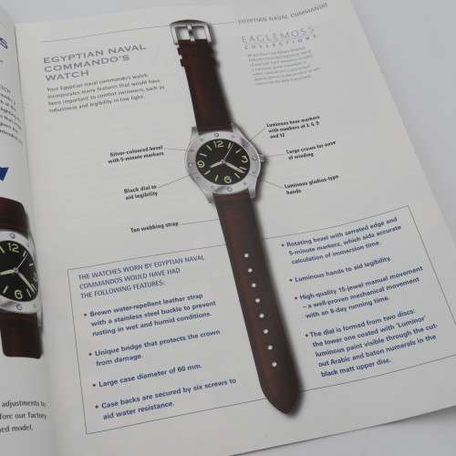 Military watch collection #18 - 1950`s Egyptian Naval Commando quartz watch