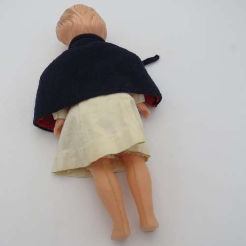 Vintage hard plastic nurse toy doll