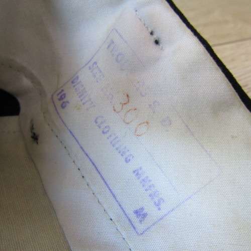 SA Navy black trousers with cumberband - waist 35cm, leg 99cm, belt 100cm