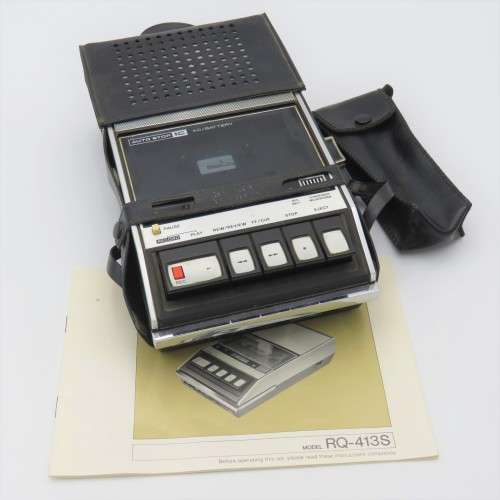 National Panasonic tapedeck player/recorder - Working but turns slowly