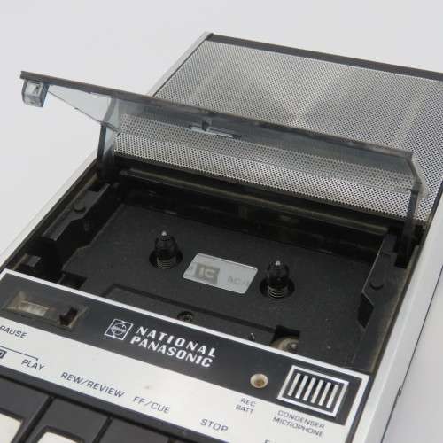National Panasonic tapedeck player/recorder - Working but turns slowly