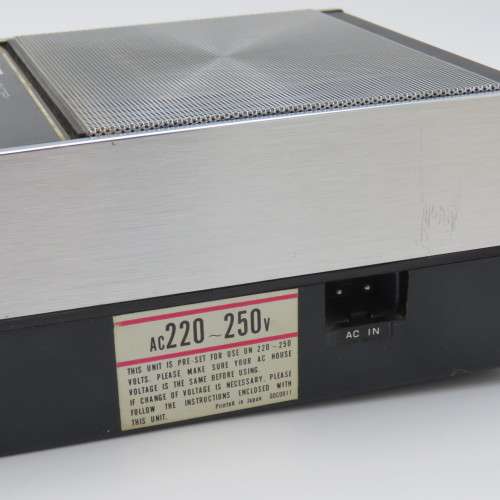 National Panasonic tapedeck player/recorder - Working but turns slowly