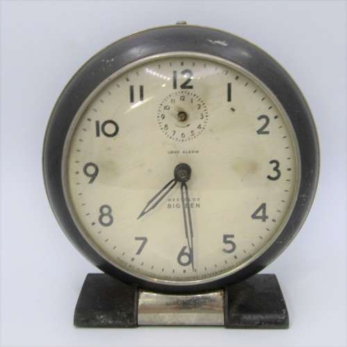 Vintage Westclox Big Ben 1940`s loud alarm clock