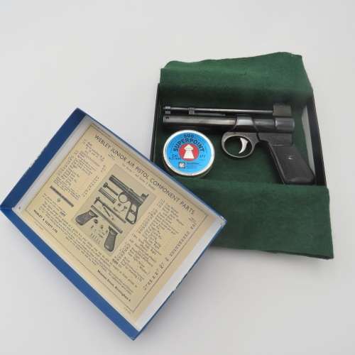 Vintage The Webley `Junior` Air Pistol .177