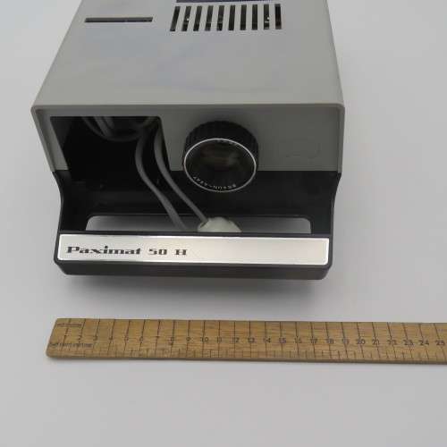Vintage Paximat so H slide projector in pouch