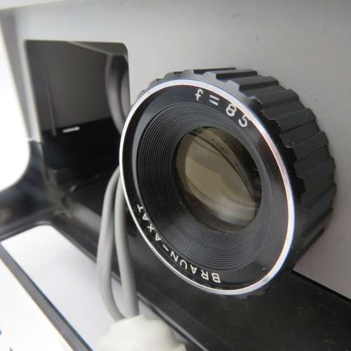 Vintage Paximat so H slide projector in pouch