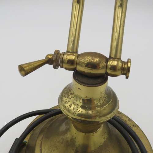 Vintage brass desk lamp