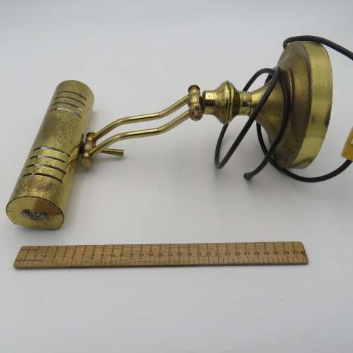 Vintage brass desk lamp