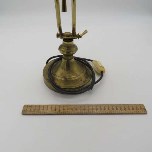 Vintage brass desk lamp