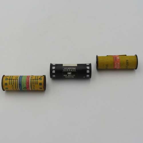Lot of 3 vintage expired films