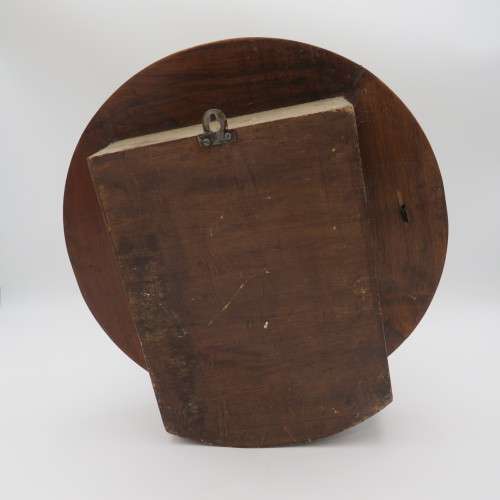 Antique Smiths Enfield London wall clock - Runs and stops