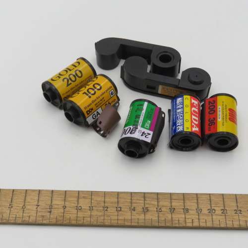 Lot of 7 old expired films