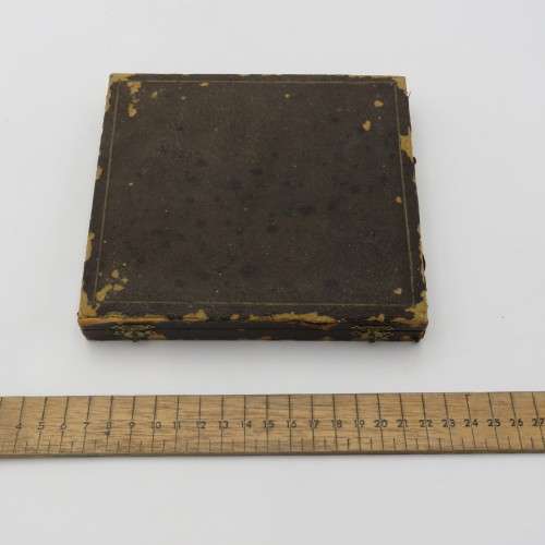 Vintage EPNS cake fork set in box