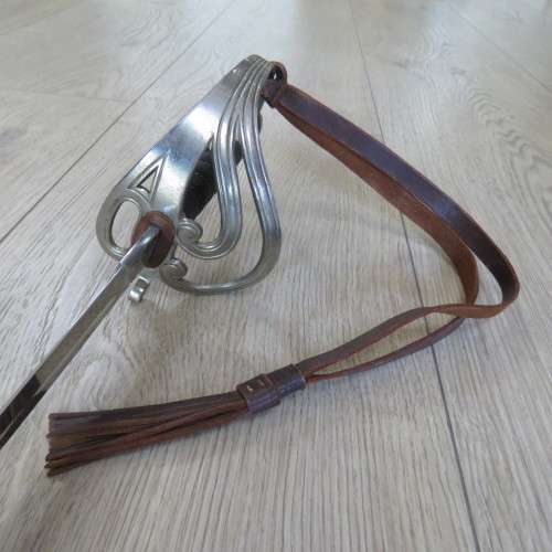 SADF Officers ceremonial sword with sheath and frog - WKC Solingen - number 1087