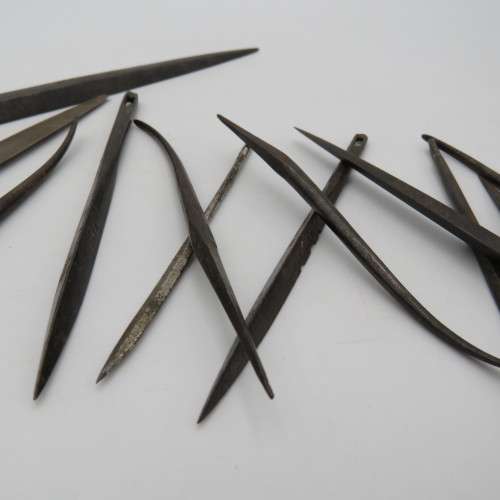 Lot of 15 vintage tools - leather work