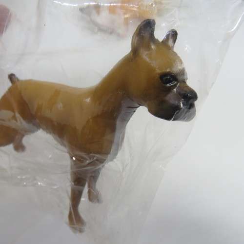 Vintage set of collectable plastic dogs