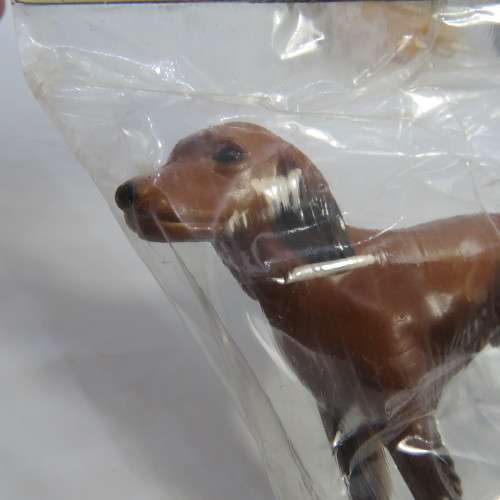 Vintage set of collectable plastic dogs