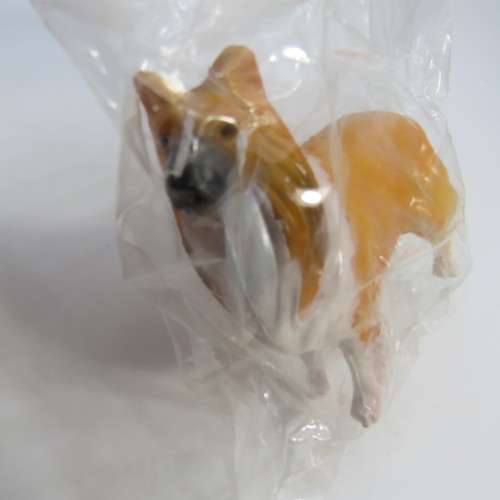 Vintage set of collectable plastic dogs