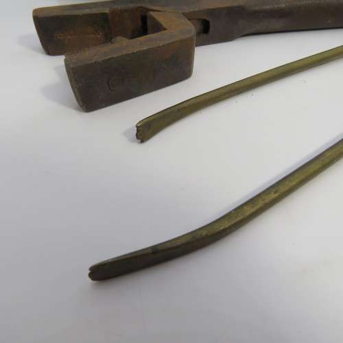 Lot of 7 vintage leather work tools