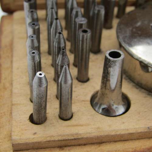 Vintage jewellery/watch making tool set in original box