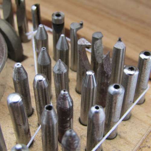 Vintage jewellery/watch making tool set in original box