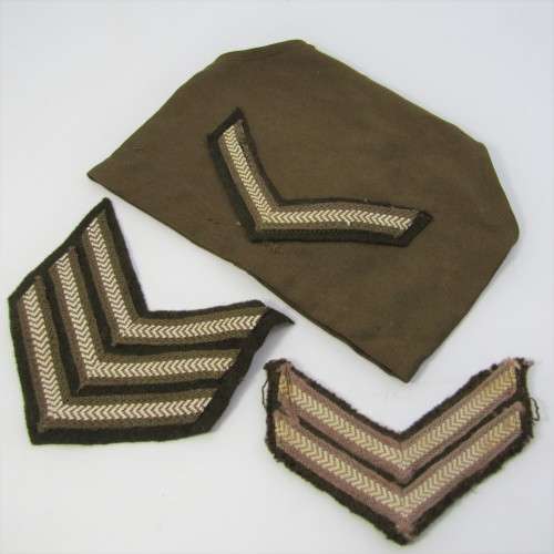 Lot of 3 SADF rank stripes