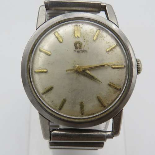 Vintage Omega Seamaster manual wind men`s watch - Not working