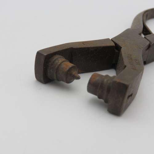 Lot of 3 vintage leather working tools