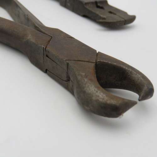 Lot of 3 vintage leather working tools