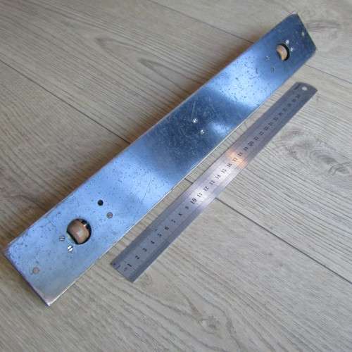 Antique parallel rolling ruler in original box